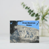 Stone Mountain, Georgia Briefkaart (Staand voorkant)