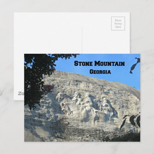 Stone Mountain, Georgia Briefkaart (Voorkant / Achterkant)