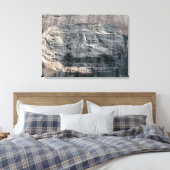 Stone Mountain Georgia Carving Canvas Afdruk (Insitu (Slaapkamer))