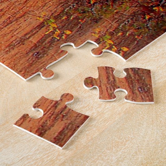 Stone Mountain Georgia Covered Bridge Legpuzzel (Zijkant)