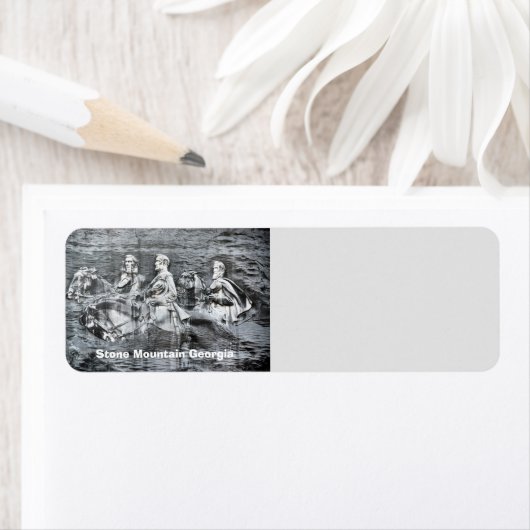 Stone Mountain Georgia Etiket (Insitu)