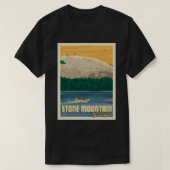 Stone Mountain Georgia Metal Print T-shirt (Design voorkant)