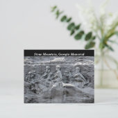 Stone Mountain Georgia Park Memorial Briefkaart (Staand voorkant)
