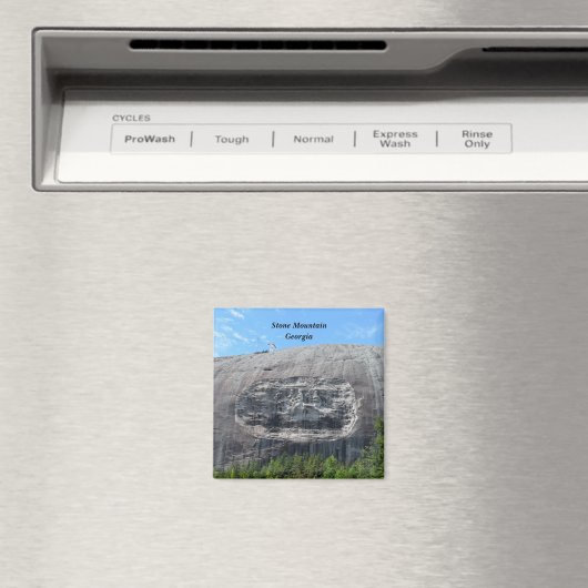 Stone Mountain Georgia Park Memorial Magneet (Insitu (Vaatwasser))