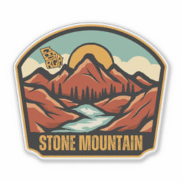 Stone Mountain, Georgia Sticker
