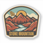 Stone Mountain, Georgia Sticker (Voorkant)
