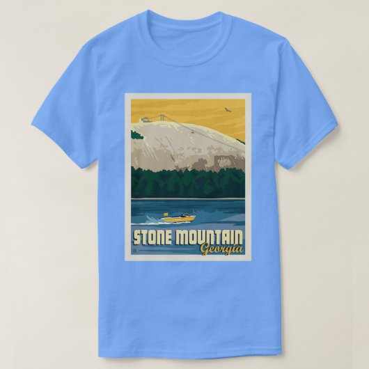 Stone Mountain Georgia T-shirt (Design voorkant)