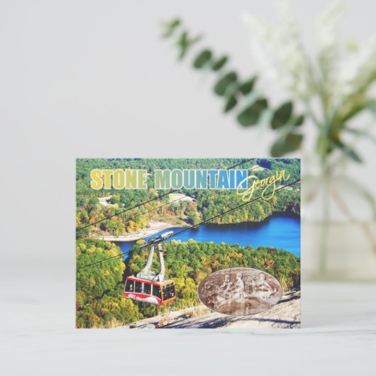 Stone Mountain Park, Georgia Briefkaart (Staand voorkant)