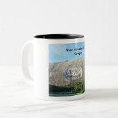 Stone Mountain Park, Georgia Tweekleurige Koffiemok (Voorkant links)