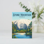 Stone Mountain Park USA Briefkaart (Staand voorkant)