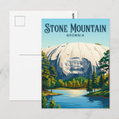 Stone Mountain Park USA Briefkaart (Voorkant / Achterkant)