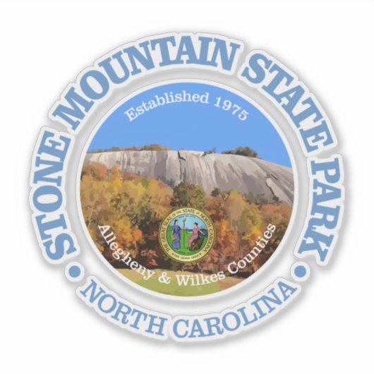 Stone Mountain SP Sticker (Voorkant)