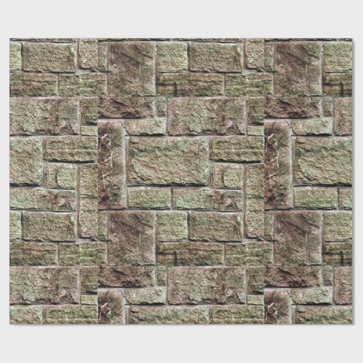Stone muur cadeaupapier (Vlak)