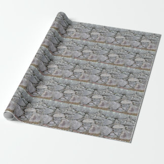 Stone muur cadeaupapier