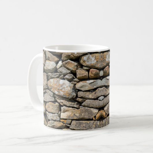 Stone muur koffiemok (Voorkant links)