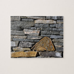 Stone muur legpuzzel