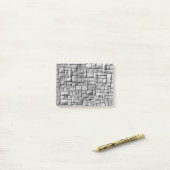Stone muur post-it® notes (Op bureau)