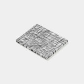 Stone muur post-it® notes (Schuin)