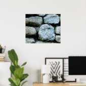 Stone muur poster (Thuiskantoor)