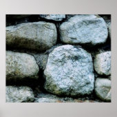 Stone muur poster (Voorkant)