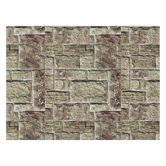 Stone muur tafelkleed (Voorkant (Horizontaal))