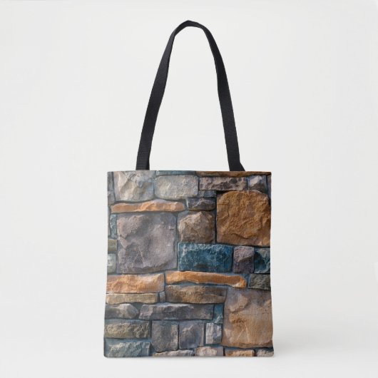 Stone muur tote bag (Voorkant)