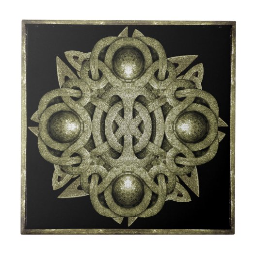 Stone Mystic Symbol Tegeltje (Voorkant)