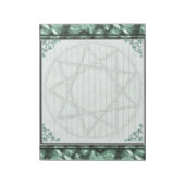 Stone Nonagram Notitieblok (Linkerzijde)