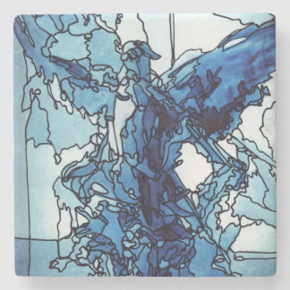 Stone Onderzetter Blue Angel