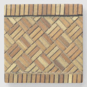 Stone Onderzetter - Brick Pattern (Voorkant)