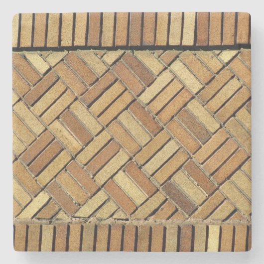 Stone Onderzetter - Brick Pattern (Voorkant)