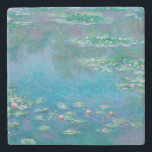 STONE ONDERZETTER MET "WATERLIL" PER MONET<br><div class="desc">STONE ONDERZETTER MET "WATERLIL" PER MONET</div>