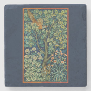 STONE ONDERZETTER MET WILLIAM MORRIS, PHEASANT ONT