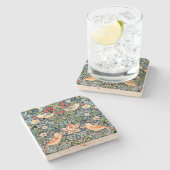 STONE ONDERZETTER : WILLIAM MORRIS STRAWBERRY THIE (Zijkant)