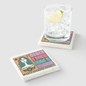 Stone Onderzetter - WWCC van Santa Barbara County (Zijkant)