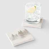 Stone Onderzetters - Mountain Home geïnspireerd (Zijkant)