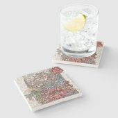 STONE ONDERZETTERS : WILLIAM MORRIS : WILD TULIP (Zijkant)