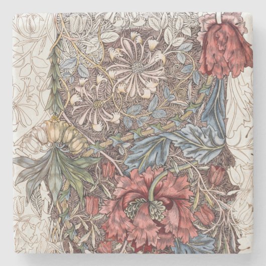 STONE ONDERZETTERS : WILLIAM MORRIS : WILD TULIP (Voorkant)