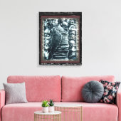 Stone Pathway Canvas Afdruk (Insitu (Woonkamer))