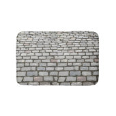 Stone Pathway Gray Cobblestone Street Sidewalk Badmat (Voorkant)