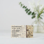 Stone Pattern Construction Visitekaartjes (Staand voorkant)