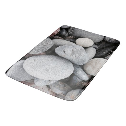 Stone Pebble Bath Mat (Gekanteld)