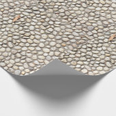 Stone Pebble Pathway Walkway Sidewalk Rocks Cadeaupapier (Hoek)