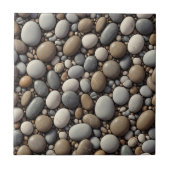 Stone Pebbles Ceramic Tile Tegeltje (Voorkant)