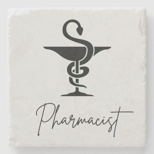 Stone Pharmacist Onderzetter (Voorkant)