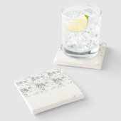 Stone Photo Onderzetters | Aangepaste Logo-Onderze (Zijkant)