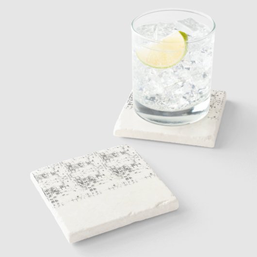 Stone Photo Onderzetters | Aangepaste Logo-Onderze (Zijkant)