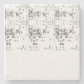 Stone Photo Onderzetters | Aangepaste Logo-Onderze (Voorkant)