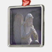Stone Praying Angel Metalen Ornament (Links)