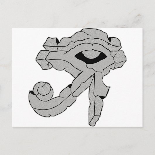 Stone Rock Eye of Ra Briefkaart (Voorkant)